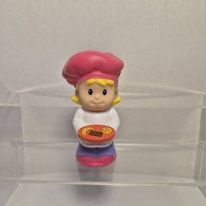 Fisher-Price Little People Pink Fold n' Go Bakery Replacement Baker Cook Chef